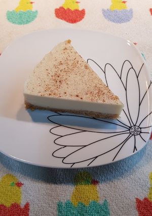 Una foto de Tarta de Horchata