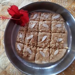 A picture of Watermelon Seed (Magaj) Barfi.