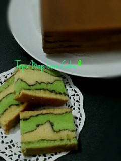 Foto resep Topo Map Love Cake