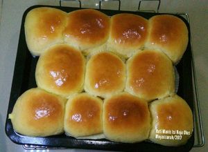 Foto resep Roti Manis Super Lembut Isi Keju Oles Lumer
