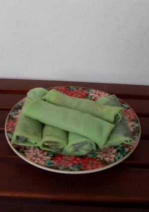 Foto resep Dadar Gulung Isi Vla Coklat Gampang
