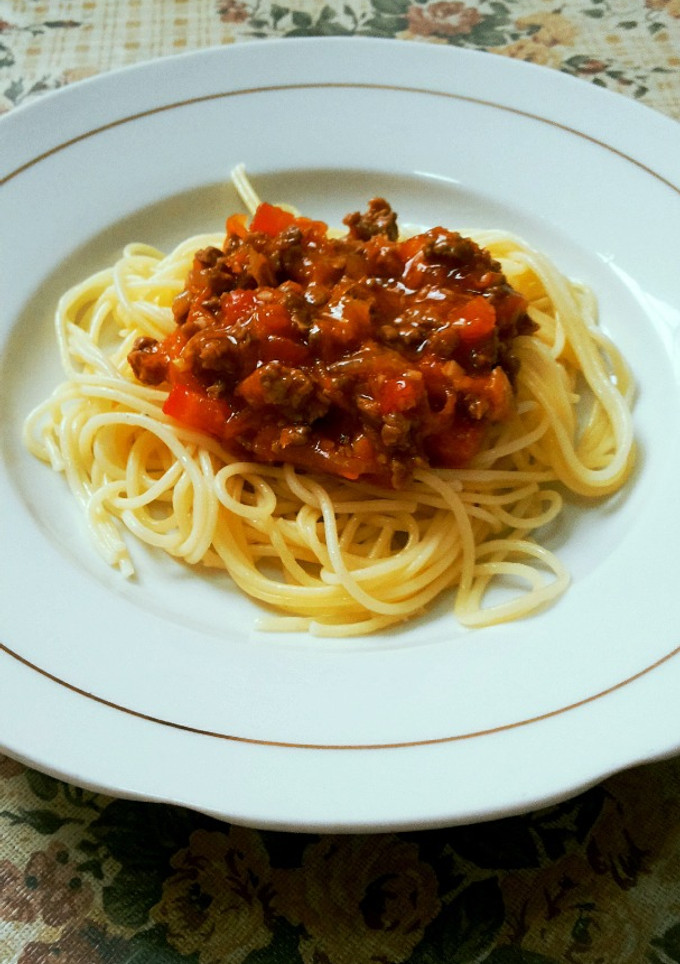 Foto resep Spaghetti bolognese
