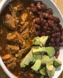 Chicharrón en Salsa de Tomatillos