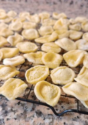 Una foto de Orecchiette caseros