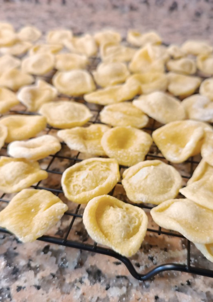Una foto de Orecchiette caseros
