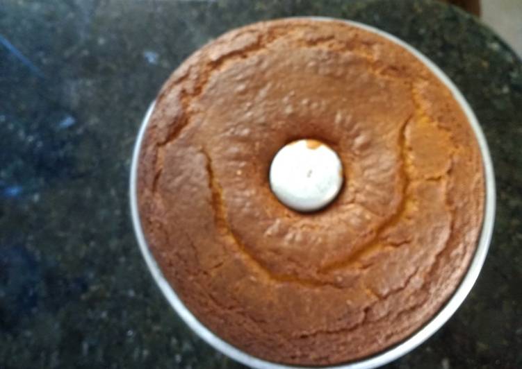 Bolo de fubá sem glúten e sem Lactose