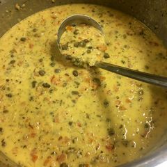 A picture of Lemon butter elegant sauce.