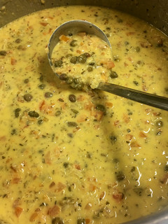 A picture of Lemon butter elegant sauce.