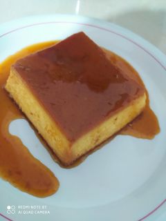 Una foto de Flan de huevo