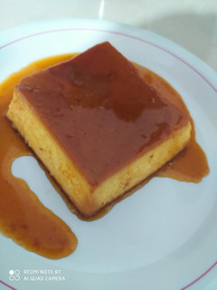 Una foto de Flan de huevo