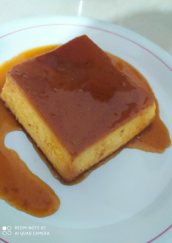 Una foto de Flan de huevo