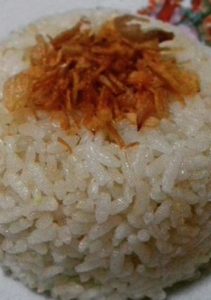 Foto resep Nasi uduk tanpa santan bumbu rempah mejicom