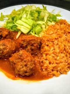 Una foto de Albóndigas de res al chipotle