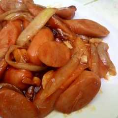 A picture of Sosis Asam Manis.