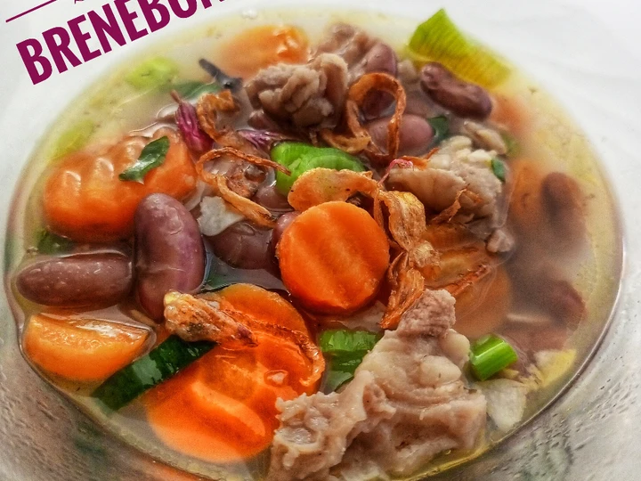 Langkah Gampang Membuat Resep Sup Brenebon (Kacang Merah) Daging Sapi Anti Ribet, Sempurna