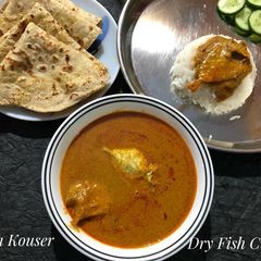 A picture of Dry Silver Belly Fish Curry(Goan Style).