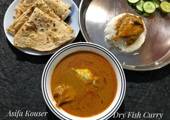 Dry Silver Belly Fish Curry(Goan Style)