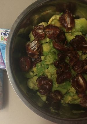 Foto resep Es krim alpukat kurma sehat