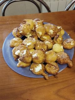 Una foto de Buñuelos de viento, Mambo