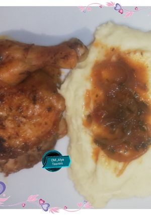 صورة لوصفة لابيري بالباتور مع دجاج محمر 😋😋