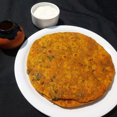 Dry Fenugreek Thepla A picture of Dry Fenugreek Thepla.