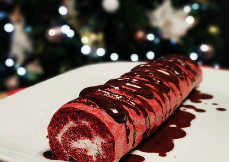 Step-by-Step Guide to Prepare Super Quick Homemade Rotolo Red Velvet light