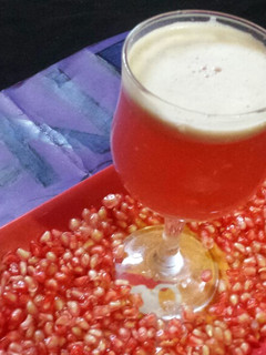 A picture of Pomegranate juice.