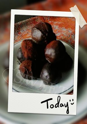 Foto resep Bola biskuit chocoball / truffle ala2