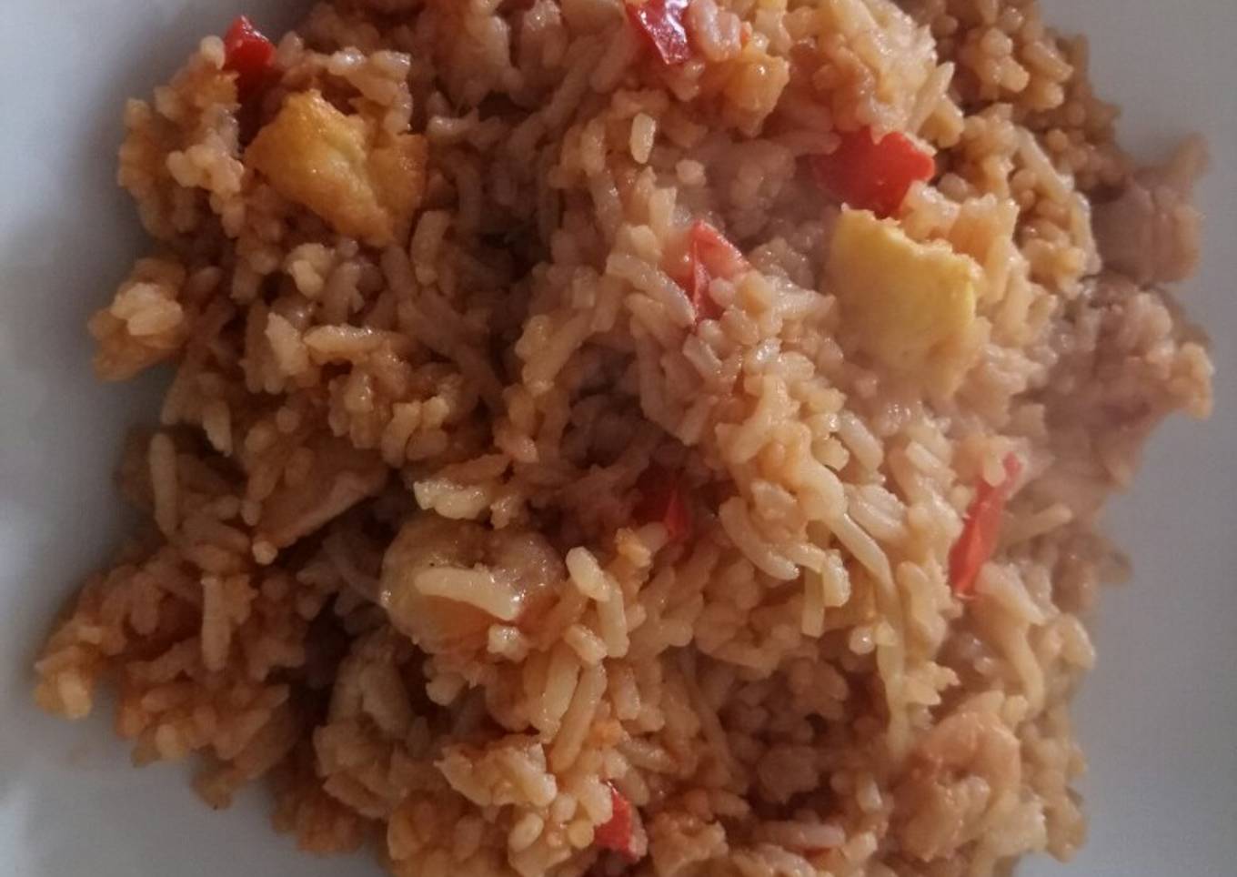 Stir fried rice alla Fluffy