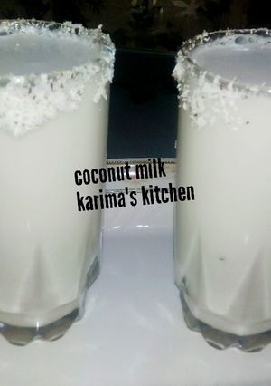 A picture of Coconut milk.