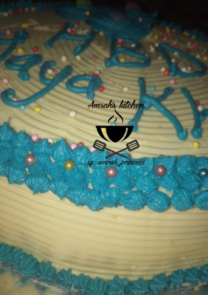 Yadda za ki kwa6a buttered icing ainihin hoton girkin