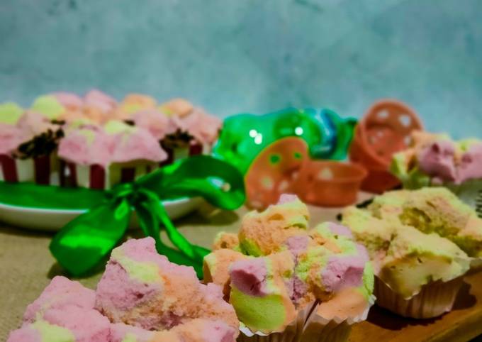 Cara Gampang Membuat BOLU KUKUS MEKAR - ALL IN 1, Menggugah Selera