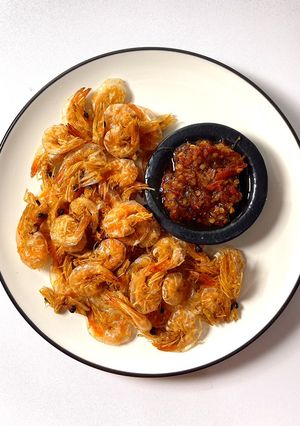 Foto resep Udang Goreng Kering ala Bandar Jakarta