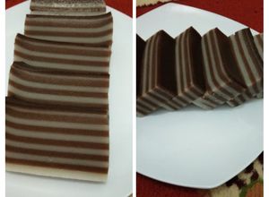 Foto resep Kue lapis tepung beras dan kanji