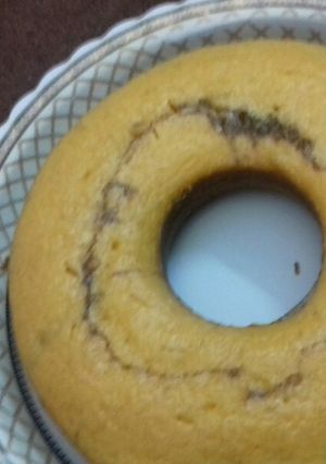 صورة لوصفة كيكة البرتقال والكاكاو