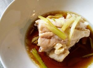 Foto resep Steamed Fish with Soy Sauce tim ikan fillet menu anak simpel