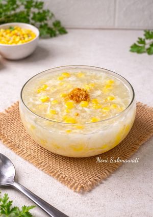 Foto resep Sup Jagung Putih Telur