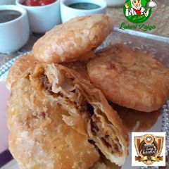 A picture of Beef qeema kachori.