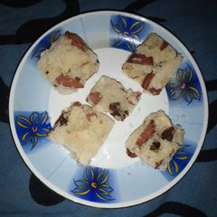 A picture of Coconut dry fruit burfi.