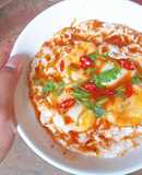 Trứng ốp la sốt chua ngọt