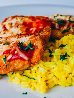 Una foto de ⚡️ Milanesas de pollo a la Napolitana
