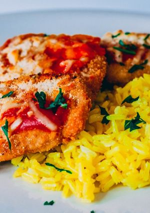 Una foto de ⚡️ Milanesas de pollo a la Napolitana