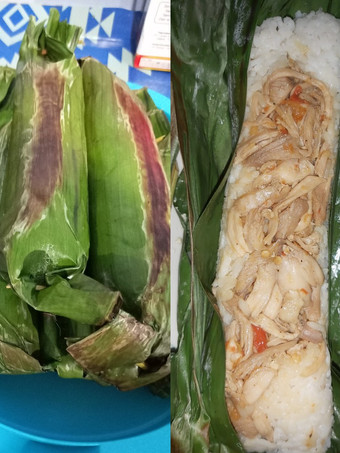 Cara Gampang Menyiapkan Nasi bakar ayam suwir pedas Untuk Jualan