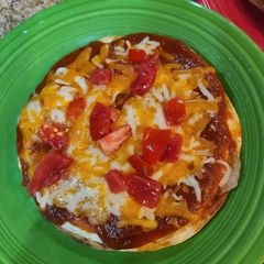 A picture of Vegetarian Mexican Pizza.