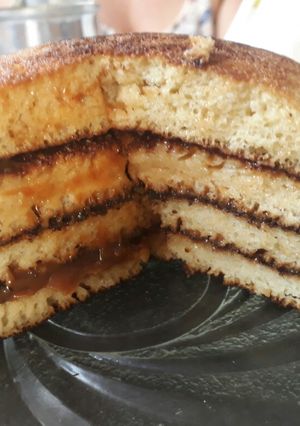 Una foto de Hot cakes japoneses❤
