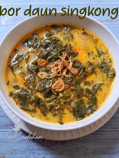 Foto resep 107. Bobor daun singkong
