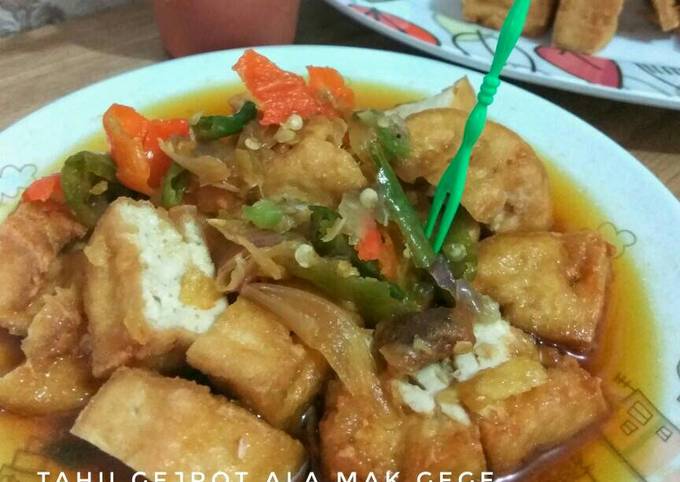 Resep Tahu Gejrot Oleh Elisabeth Febrina Sebayang Mak Gege Cookpad