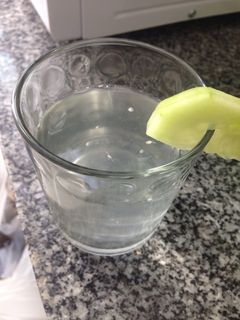 Una foto de Agua de pepino