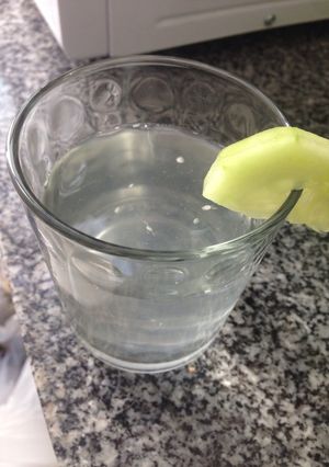 Una foto de Agua de pepino