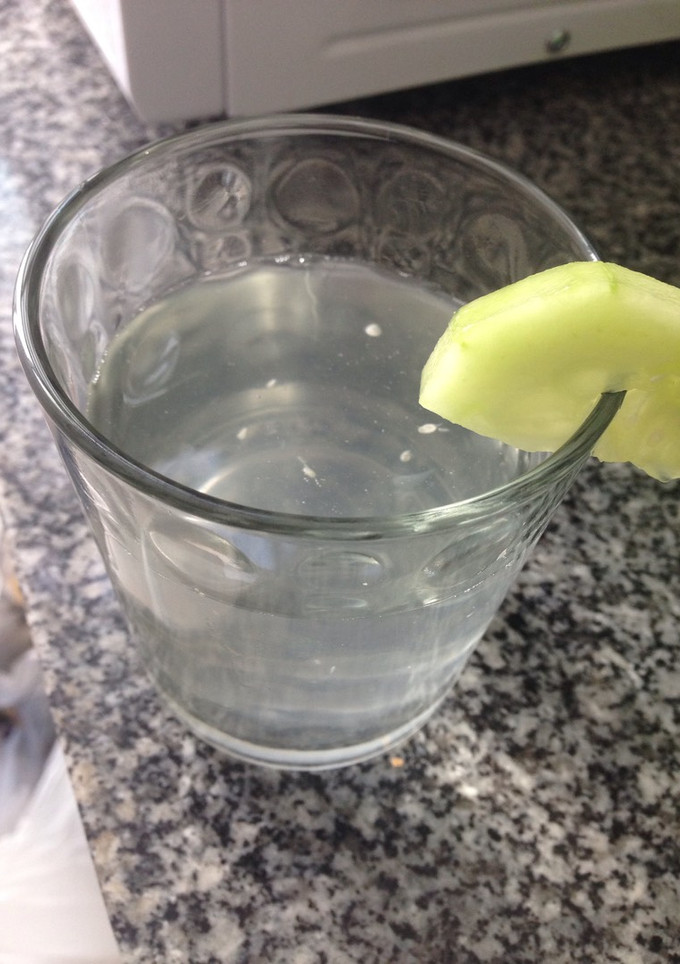 Una foto de Agua de pepino
